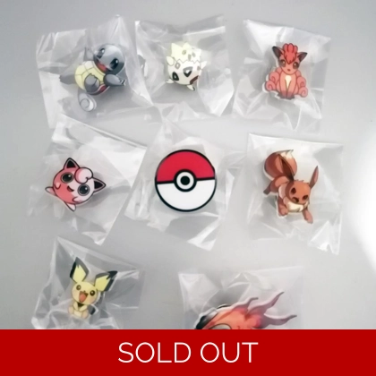 Pokemon Pin Badge Bundle